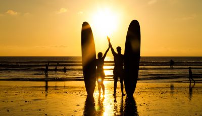 As melhores praias de Balneário Camboriú para surfistas